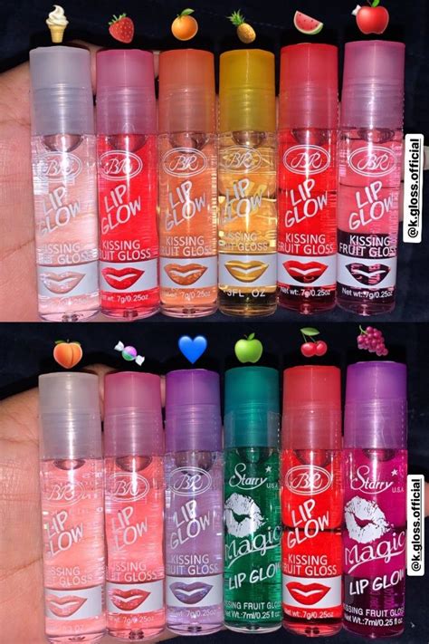 kissing fruit lip gloss|fruit kiss caring lip gloss.